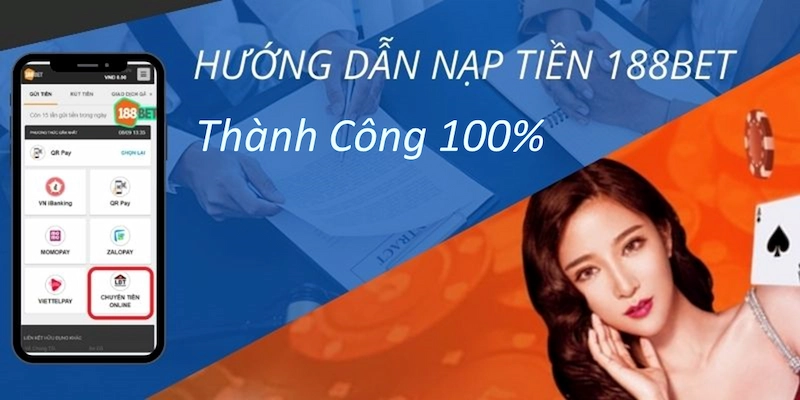 Những điều cần biết khi nạp tiền 188bet thành công